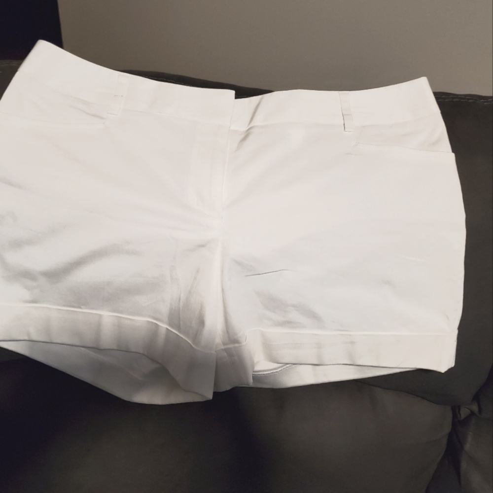 Express white shorts size 10